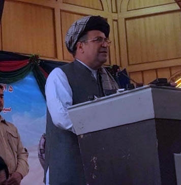 محمد‌گلاب منگل به حیث والی ننگرهار کارش را آغاز کرد 